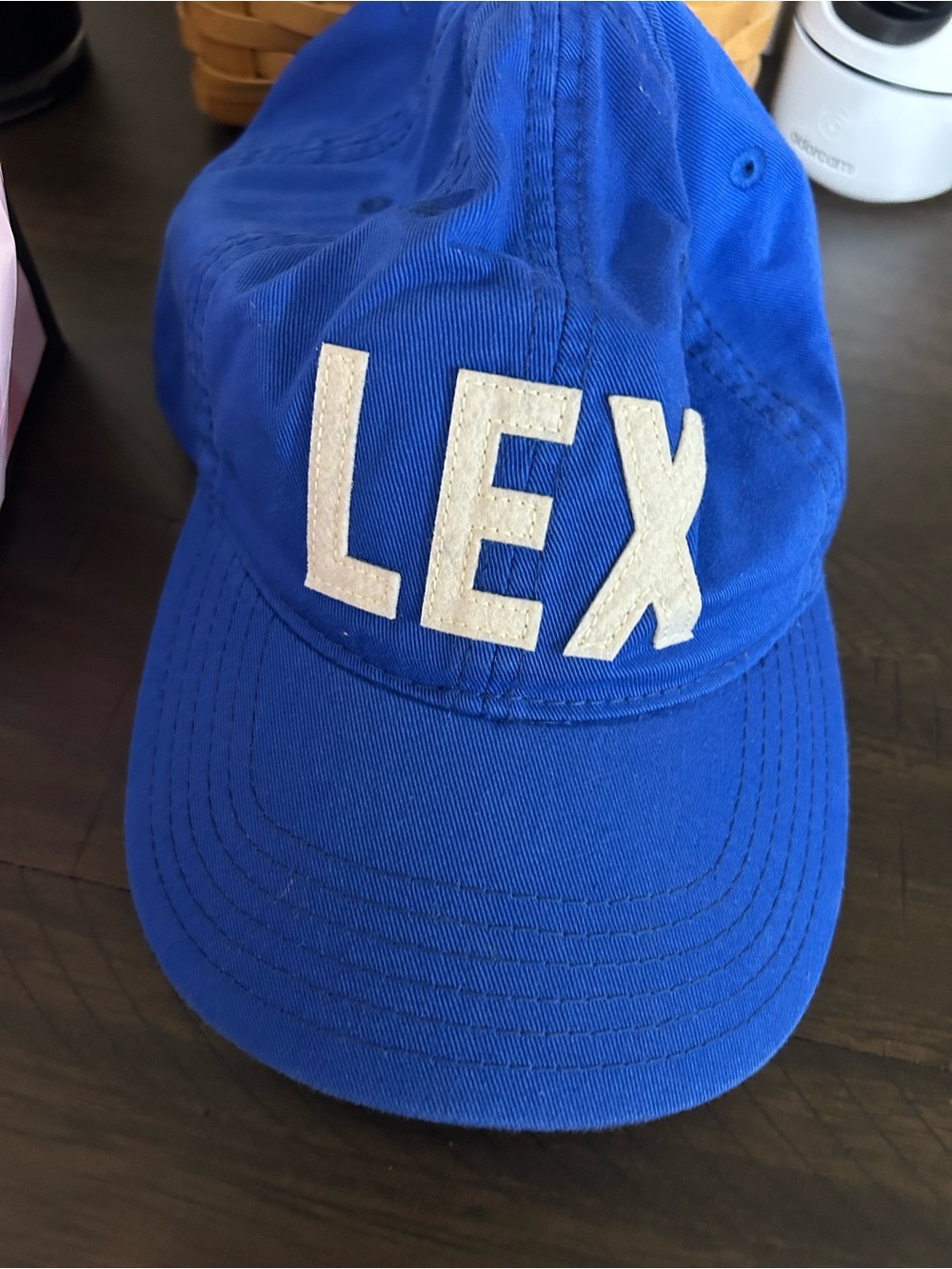 LEX Blue Kids Baseball Cap - Classic Cotton Hat